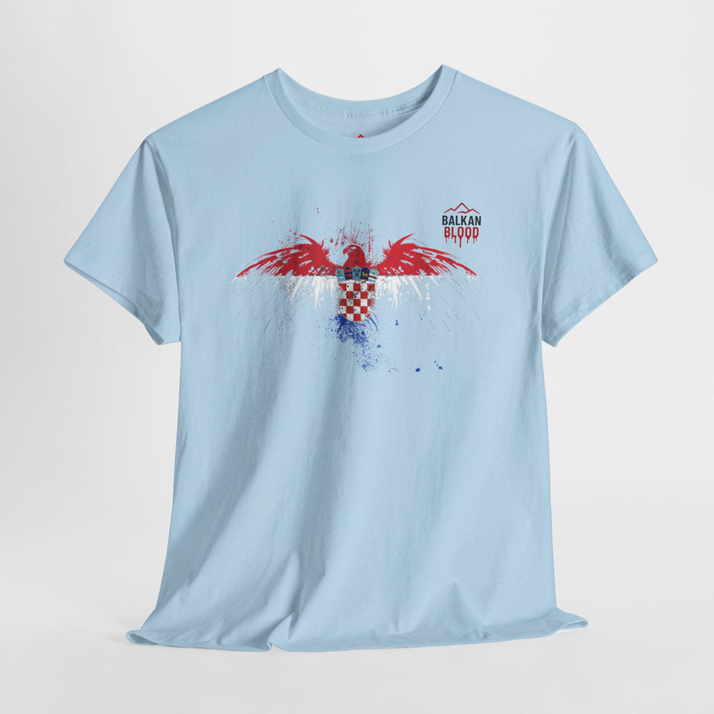 Croatia/Zagreb Unisex Heavy Cotton Tee