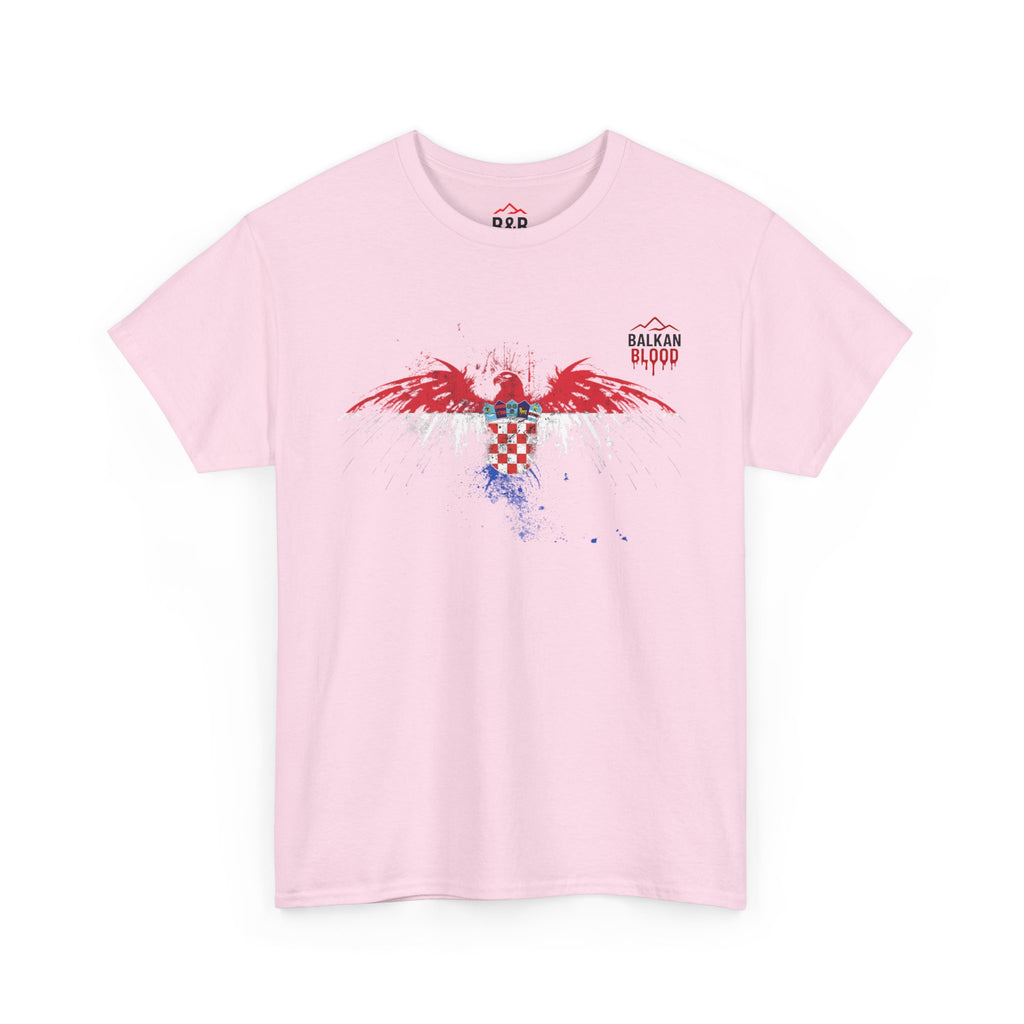 Croatia/Zagreb Unisex Heavy Cotton Tee