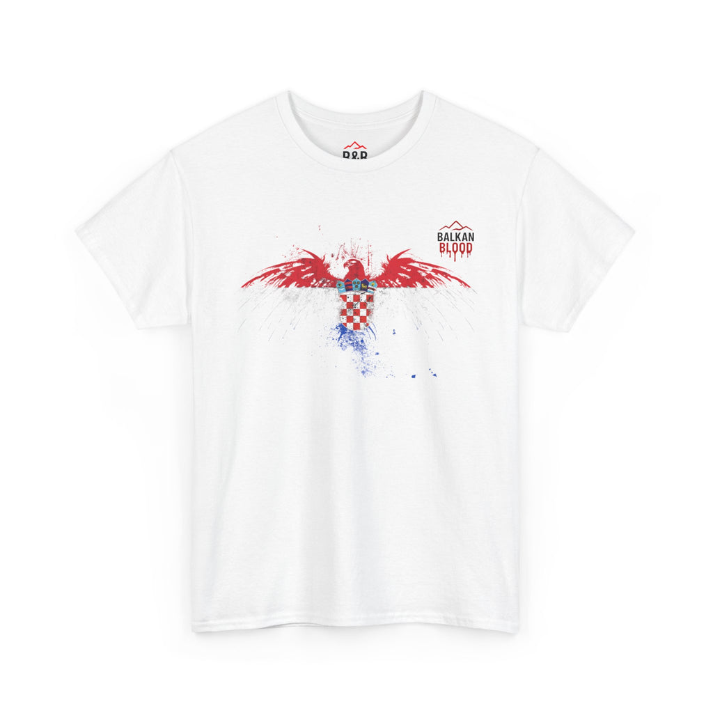 Croatia/Zagreb Unisex Heavy Cotton Tee