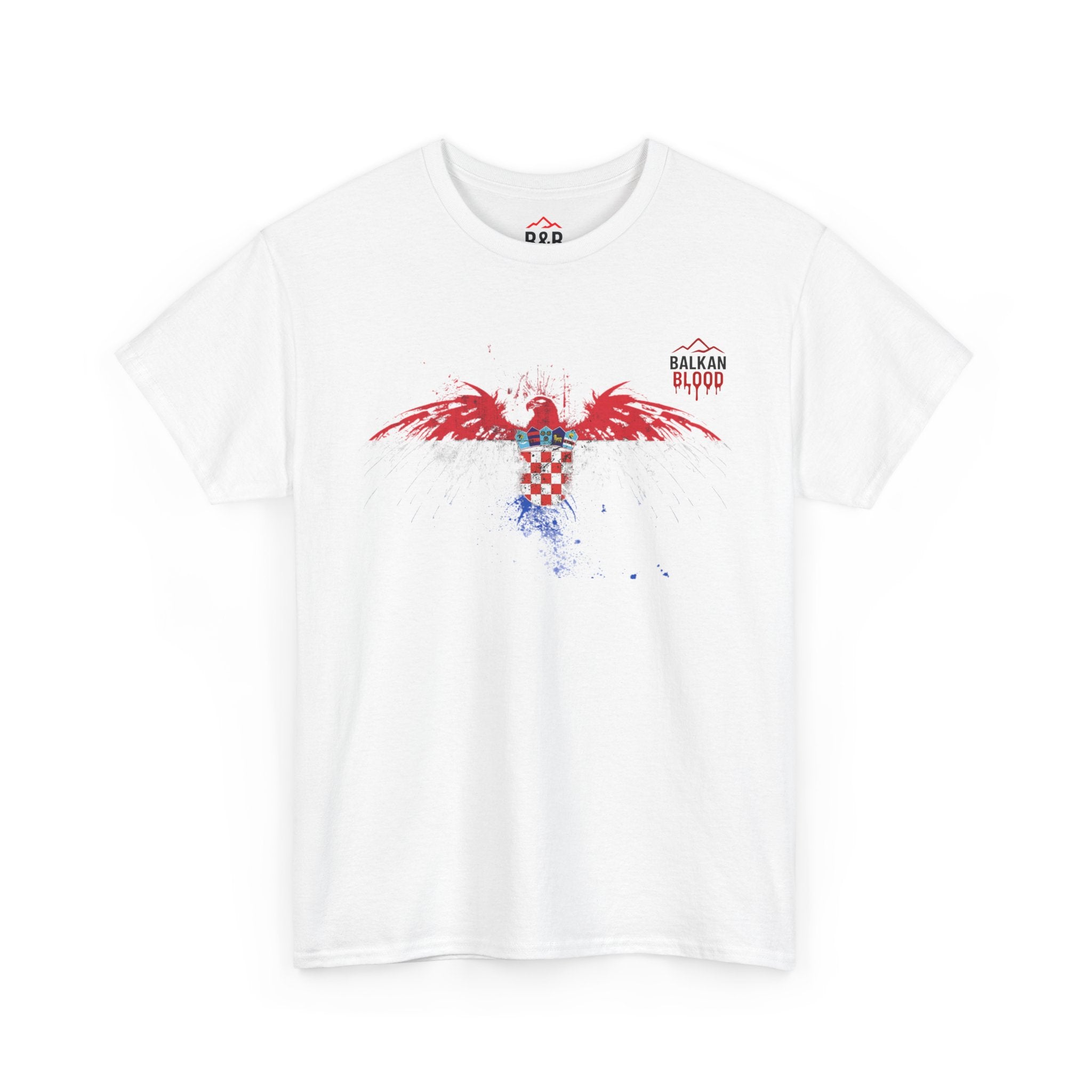 Croatia/Zagreb Unisex Heavy Cotton Tee