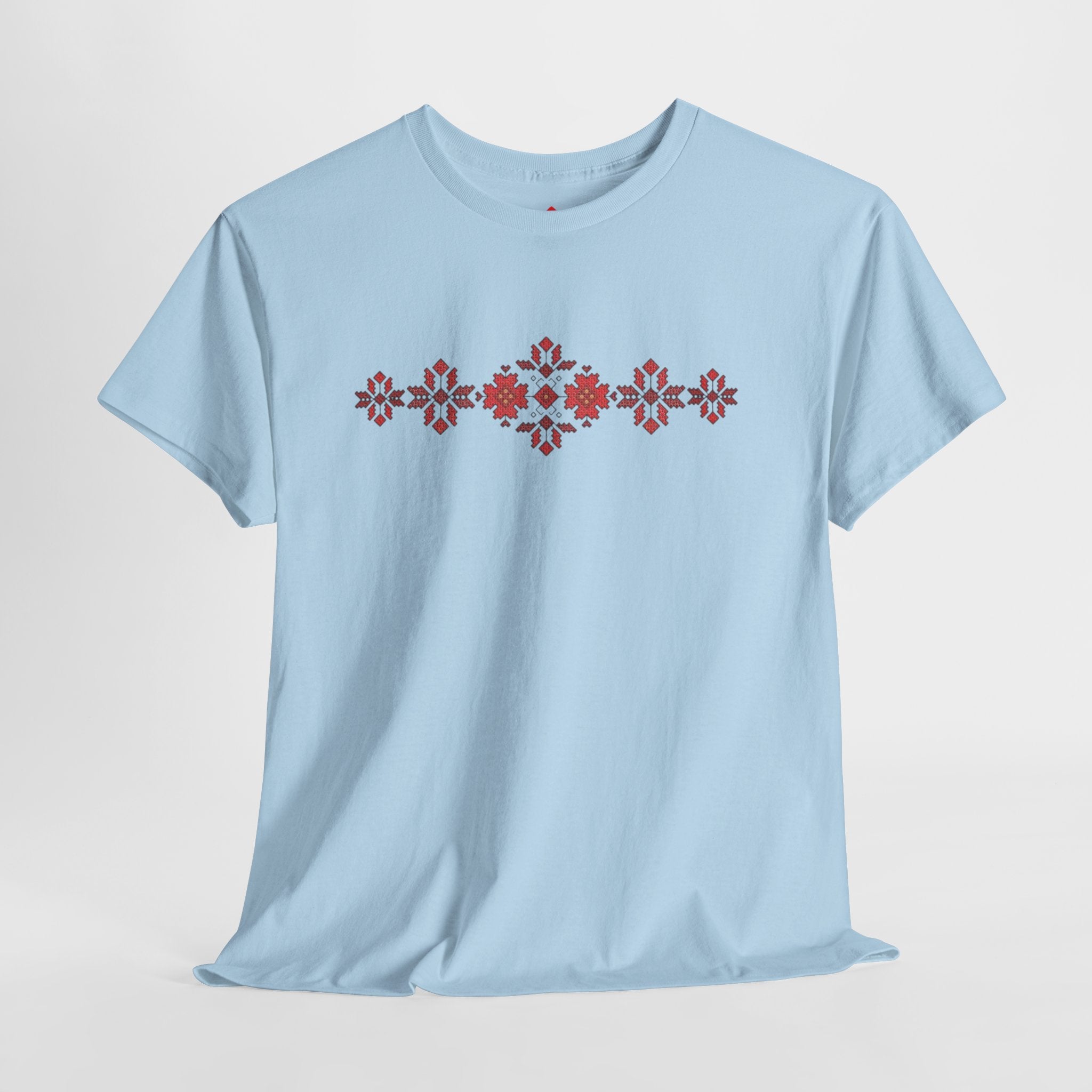 Traditional Balkan Emboidery — Red Mountain Motif