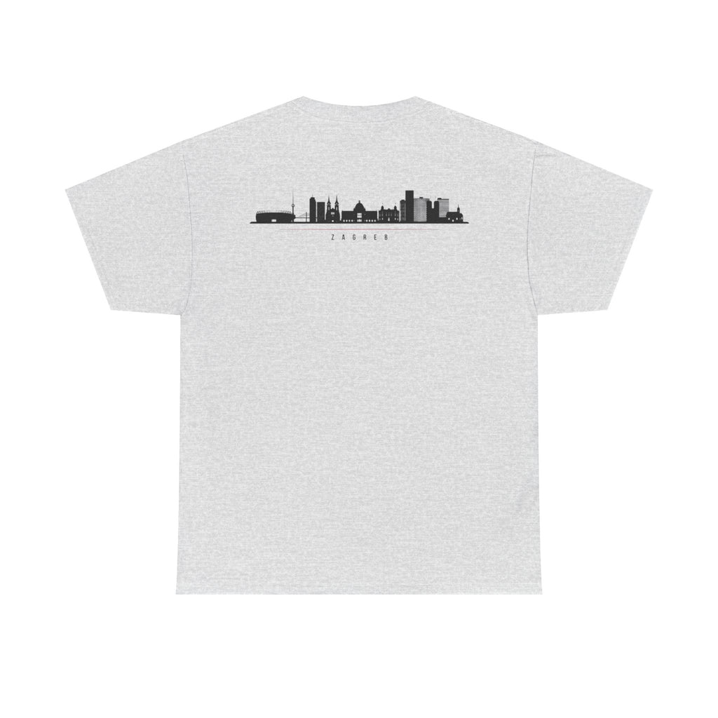 Croatia/Zagreb Unisex Heavy Cotton Tee