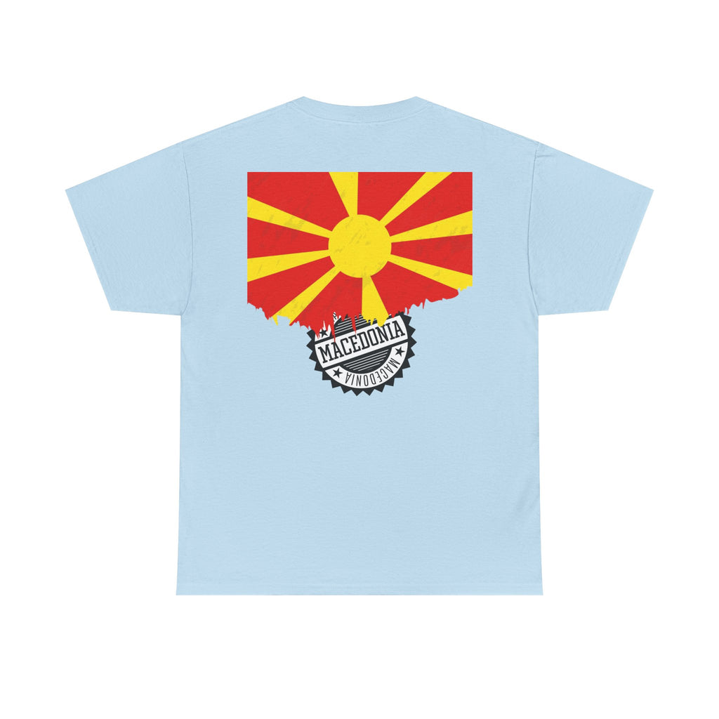 Macedonian Balkan Blood Unisex Heavy Cotton Tee