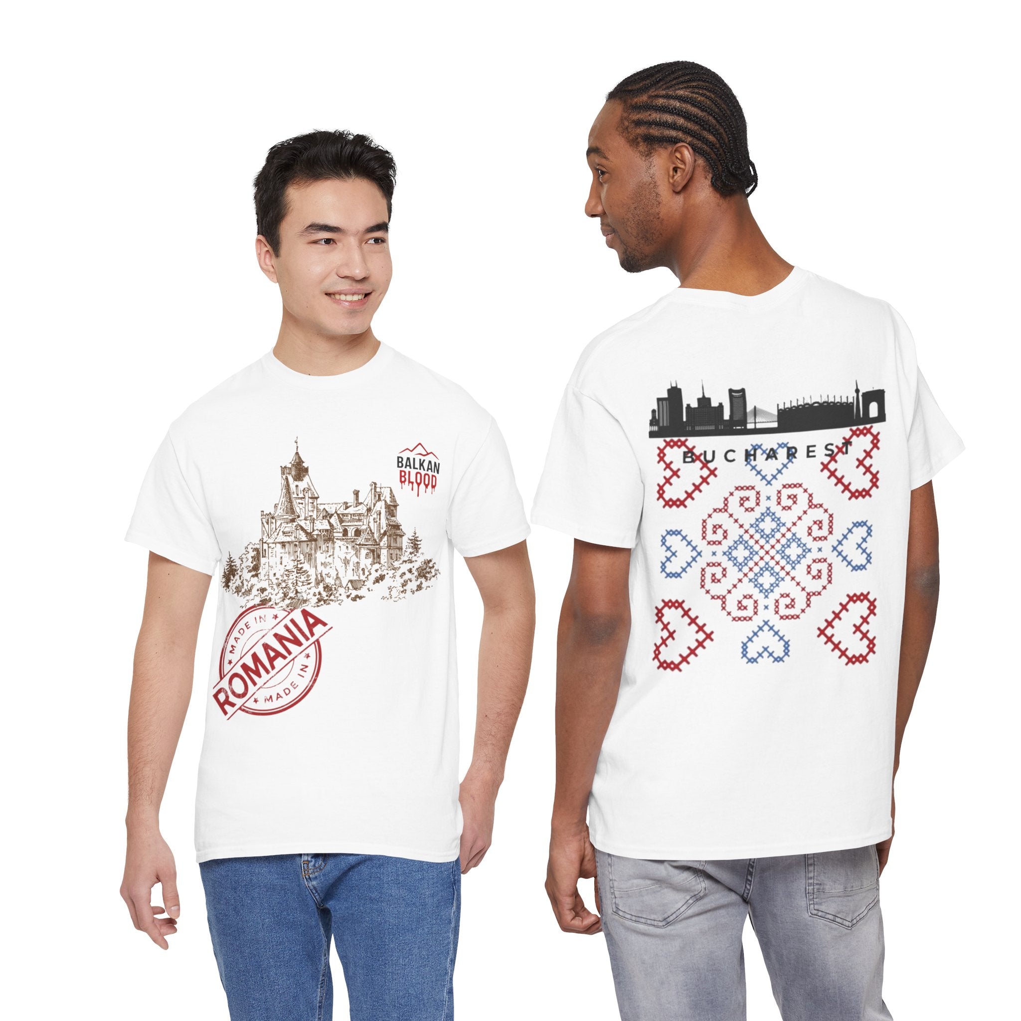 Romanian Unisex Heavy Cotton Tee