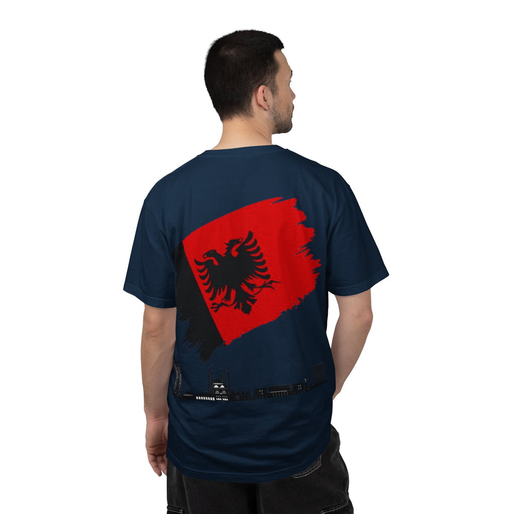 Albanian Balkan Heritage T-Shirt - Unisex Garment-Dyed Tee