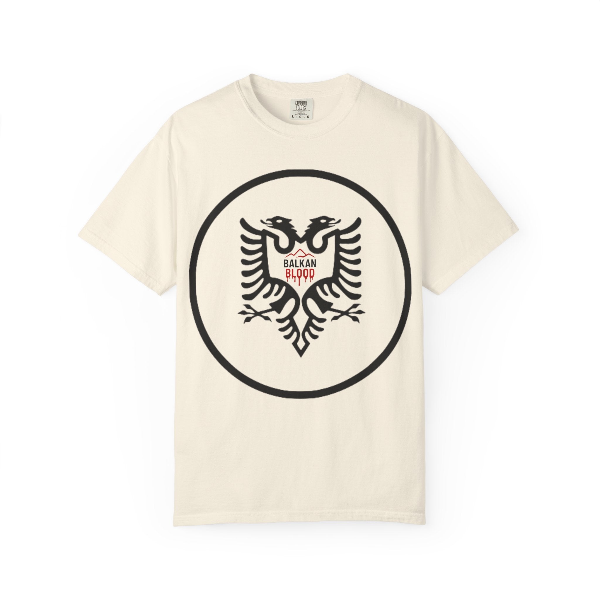 Albanian Balkan Heritage T-Shirt - Unisex Garment-Dyed Tee