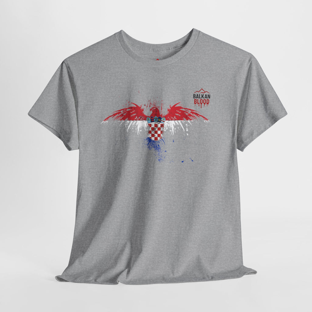 Croatia/Zagreb Unisex Heavy Cotton Tee