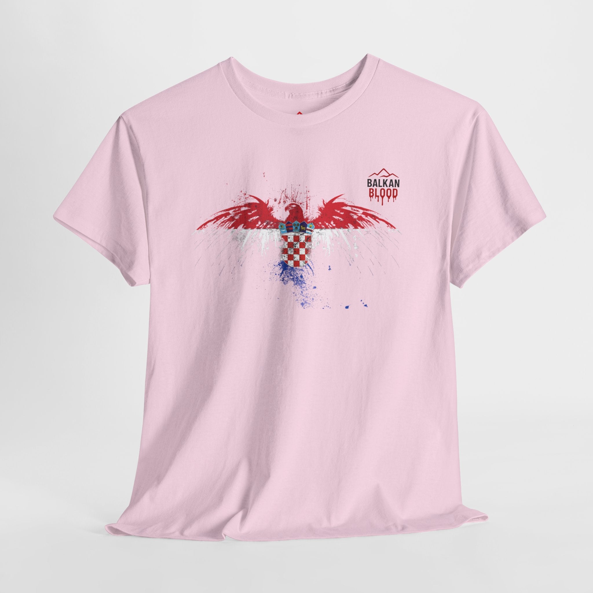 Croatia/Zagreb Unisex Heavy Cotton Tee