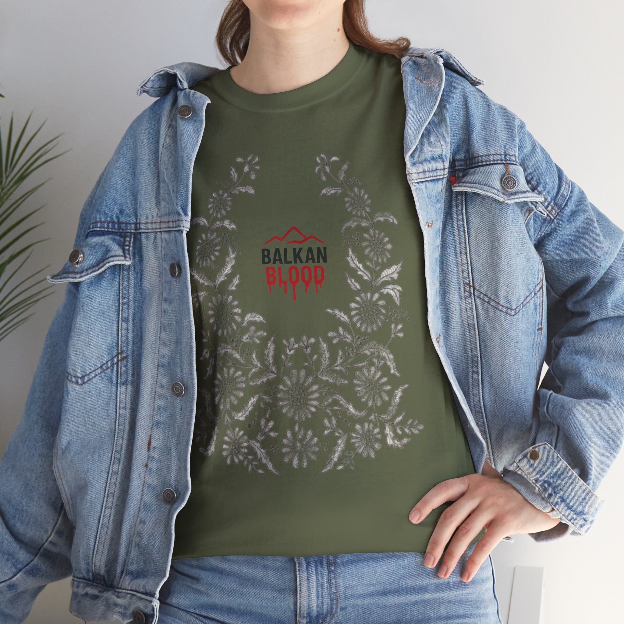Balkan Blood Floral Tee