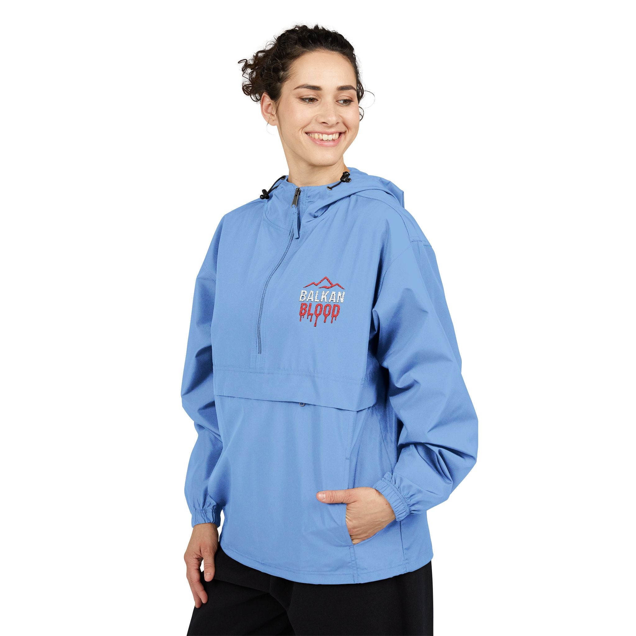 Anorak Jacket with Embroidery BalkanBlood Logo