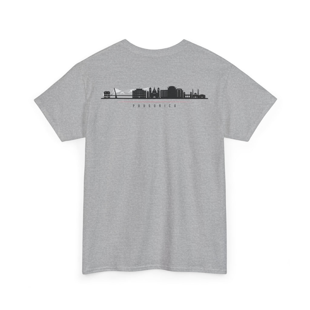 Montenegro/Balkan Blood Unisex Heavy Cotton Tee, Vintage Style Shirt