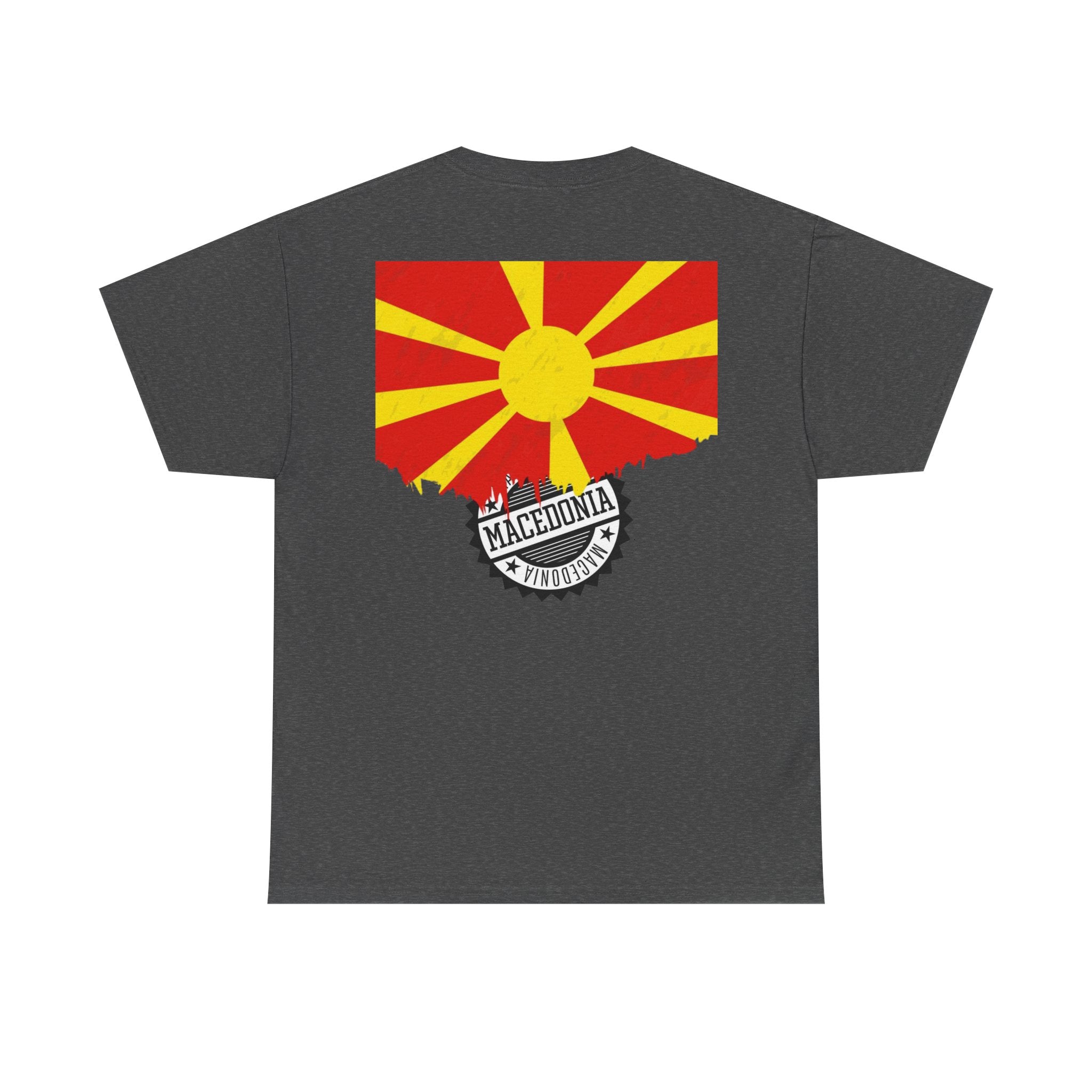 Macedonian Balkan Blood Unisex Heavy Cotton Tee