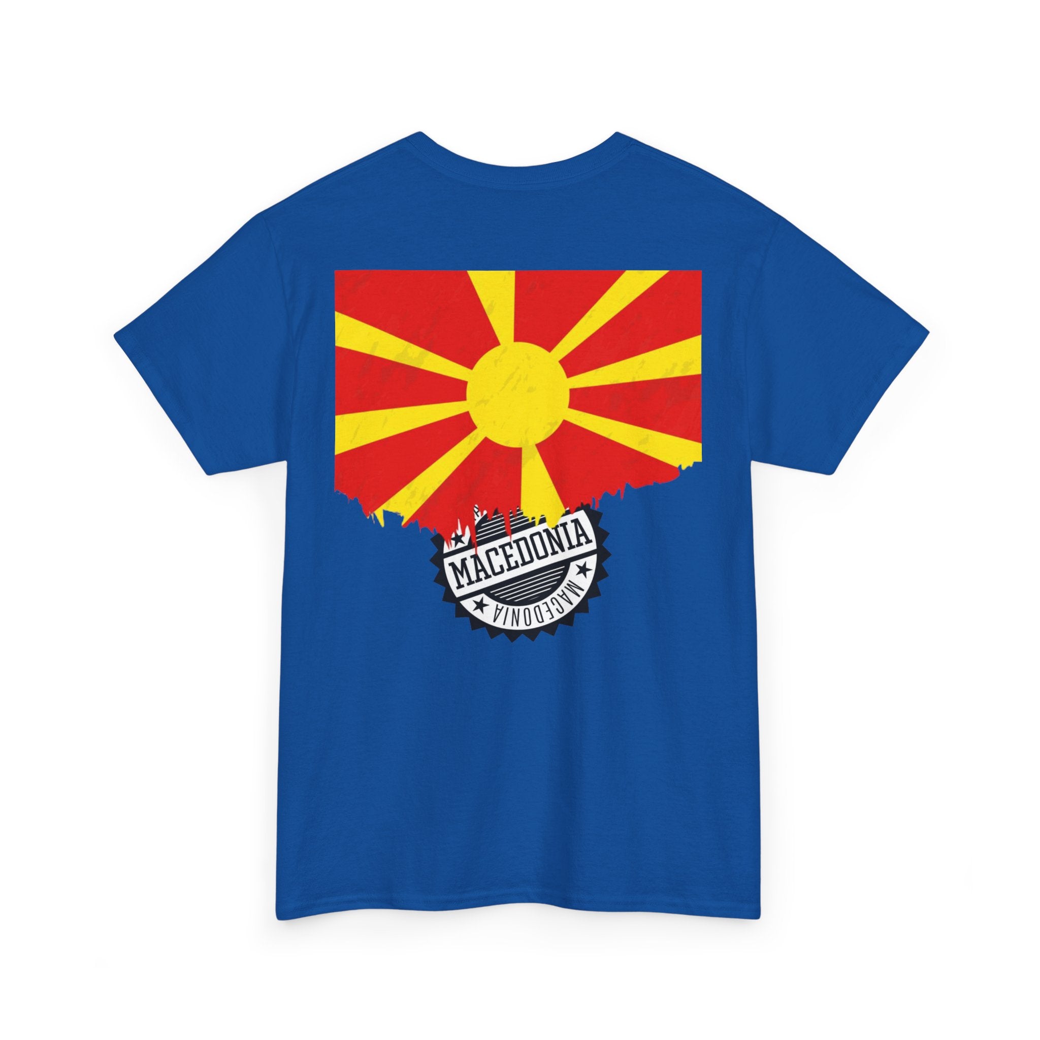 Macedonian Balkan Blood Unisex Heavy Cotton Tee