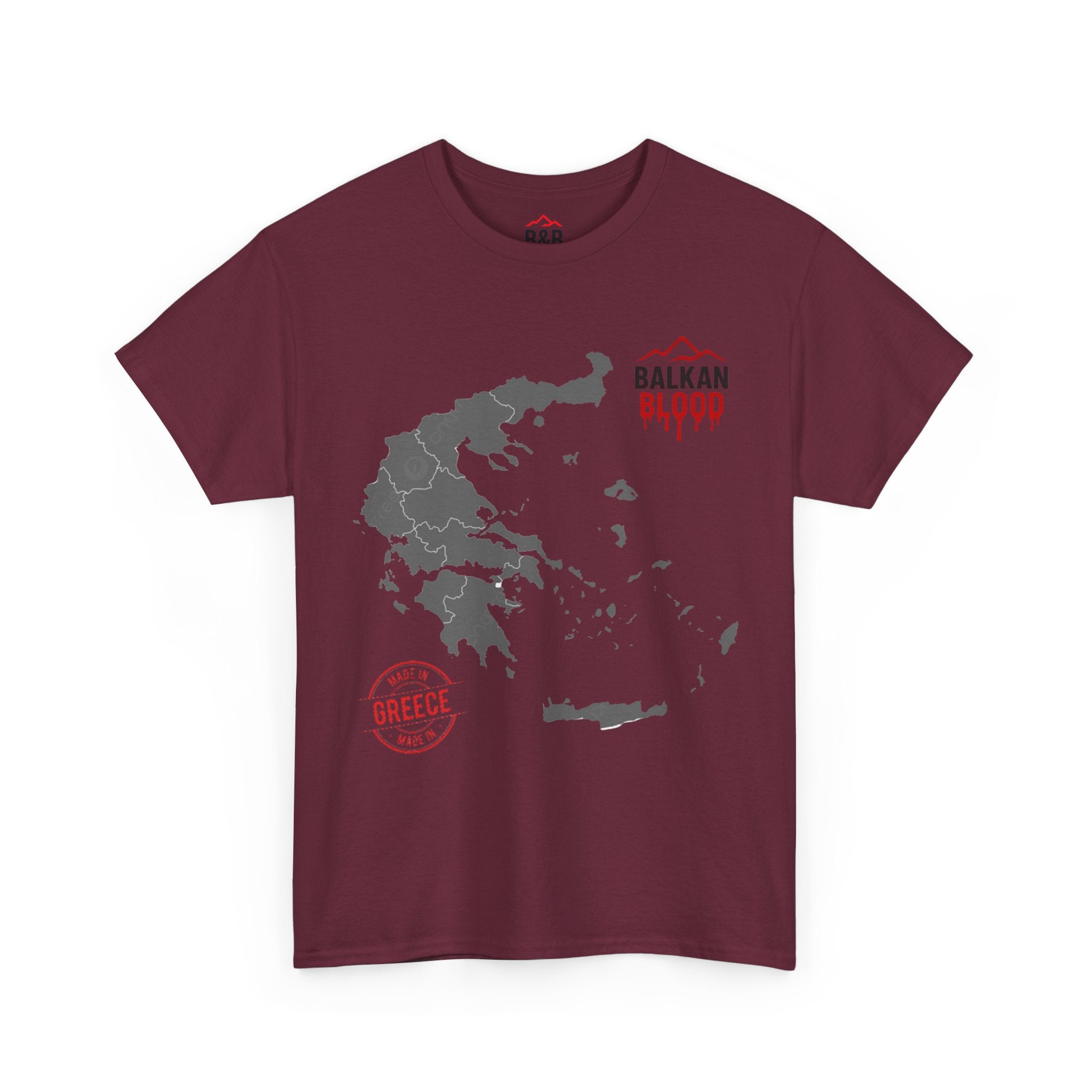 Grece/Balkan Blood Tee | Unisex Heavy Cotton T-Shirt