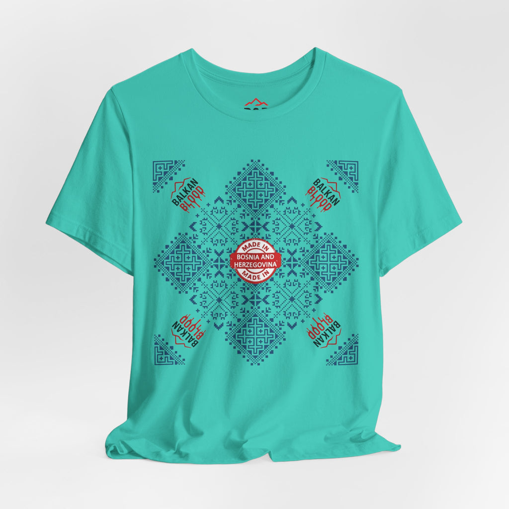 Bosnia Heritage Unisex Tee, Cultural Pride,