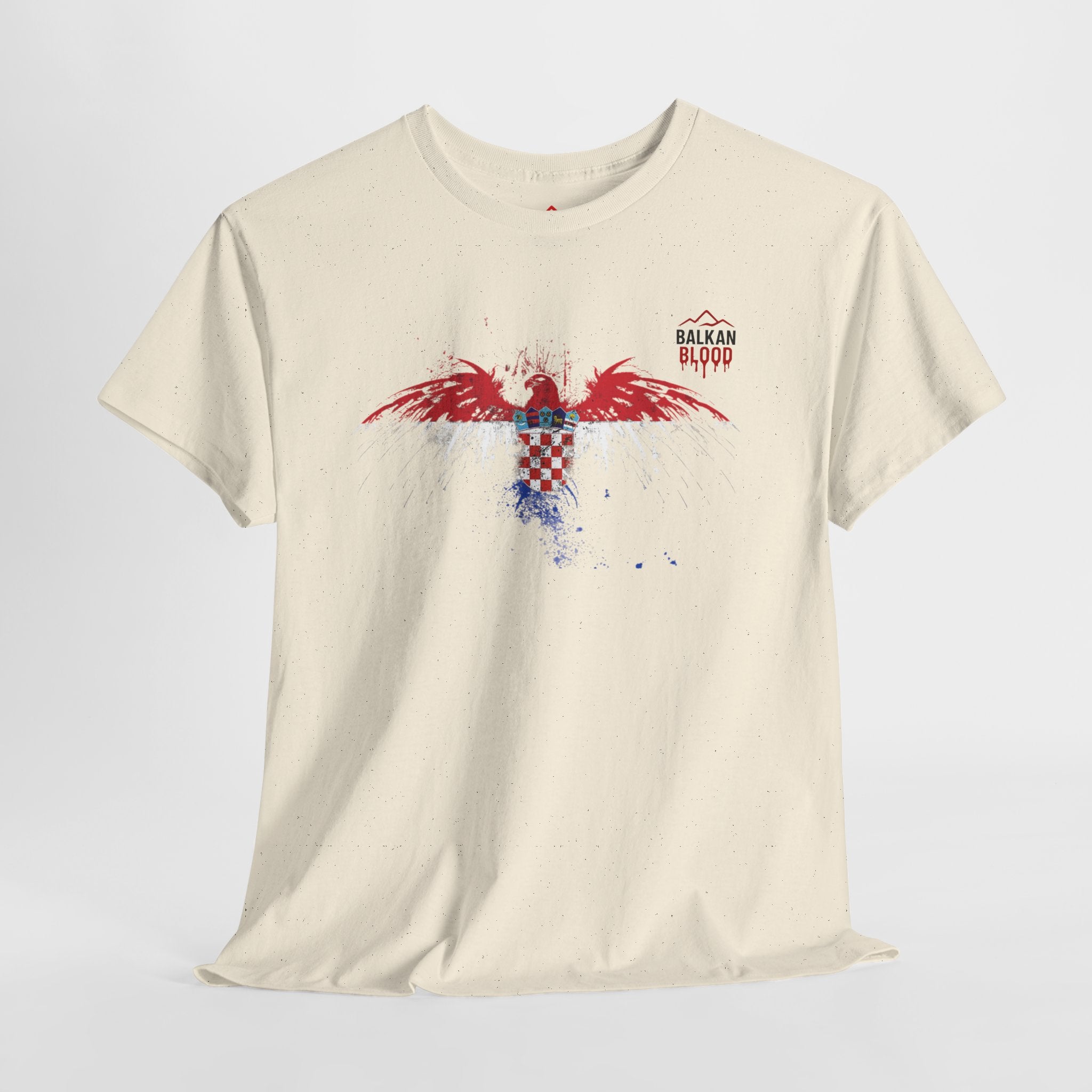 Croatia/Zagreb Unisex Heavy Cotton Tee