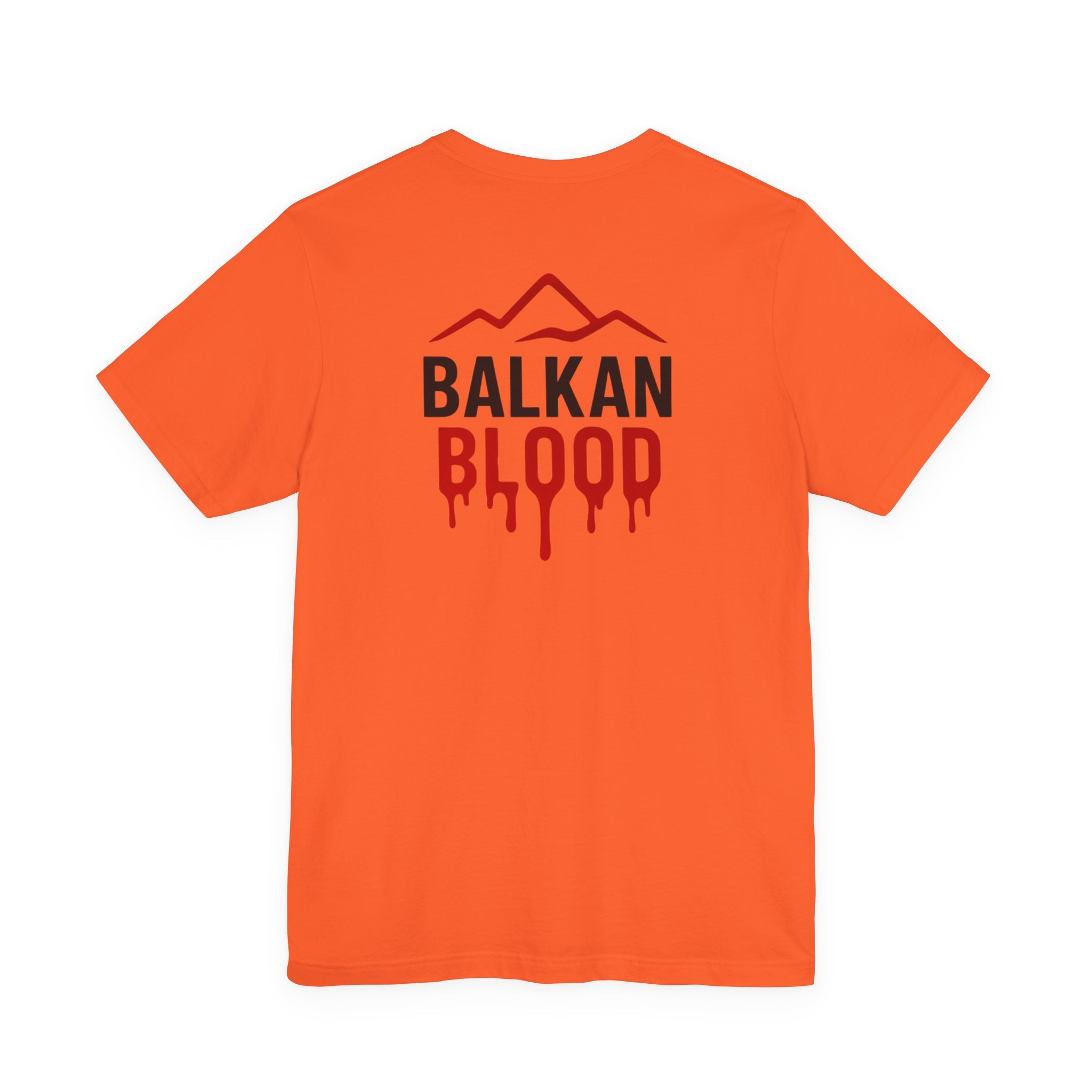 Balkan Blood Tee — Red Drip Logo