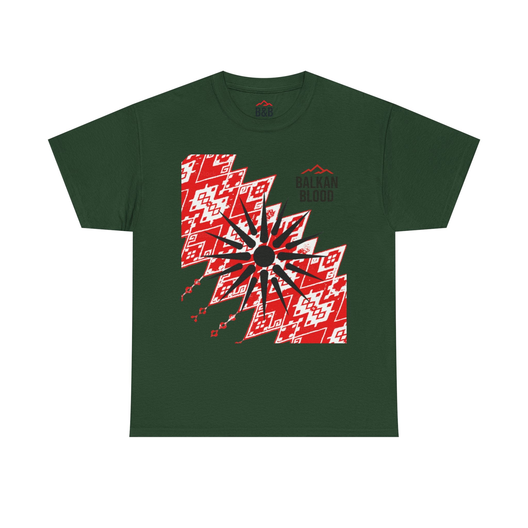 Macedonian Balkan Blood Unisex Heavy Cotton Tee