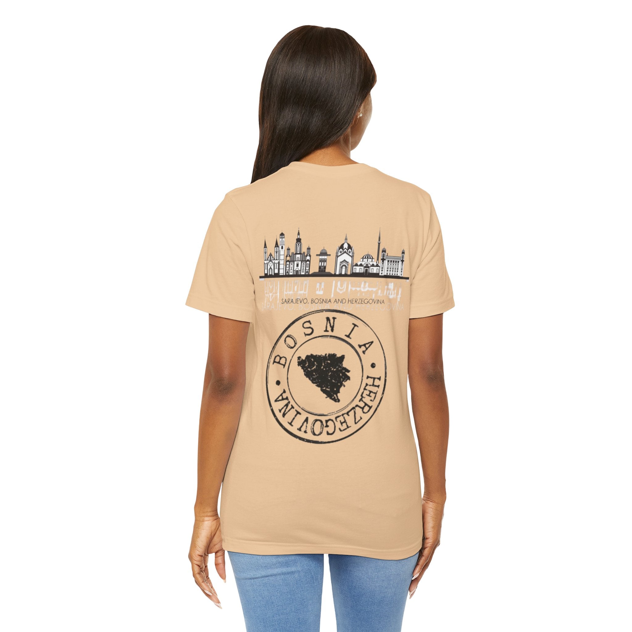Bosnia Heritage Unisex Tee, Cultural Pride,
