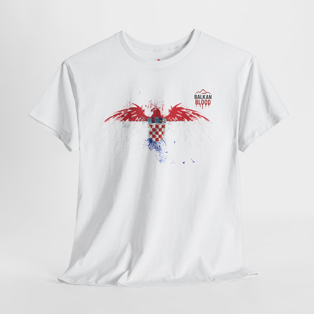 Croatia/Zagreb Unisex Heavy Cotton Tee
