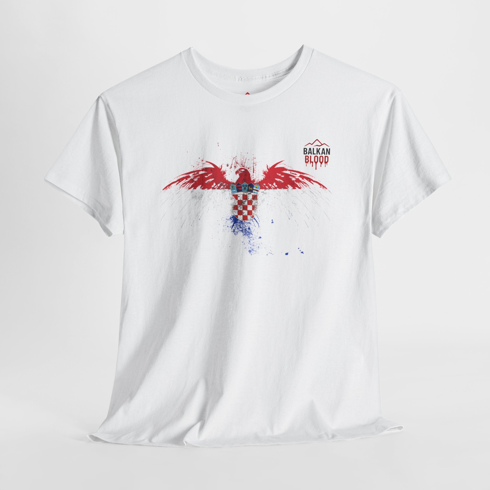Croatia/Zagreb Unisex Heavy Cotton Tee