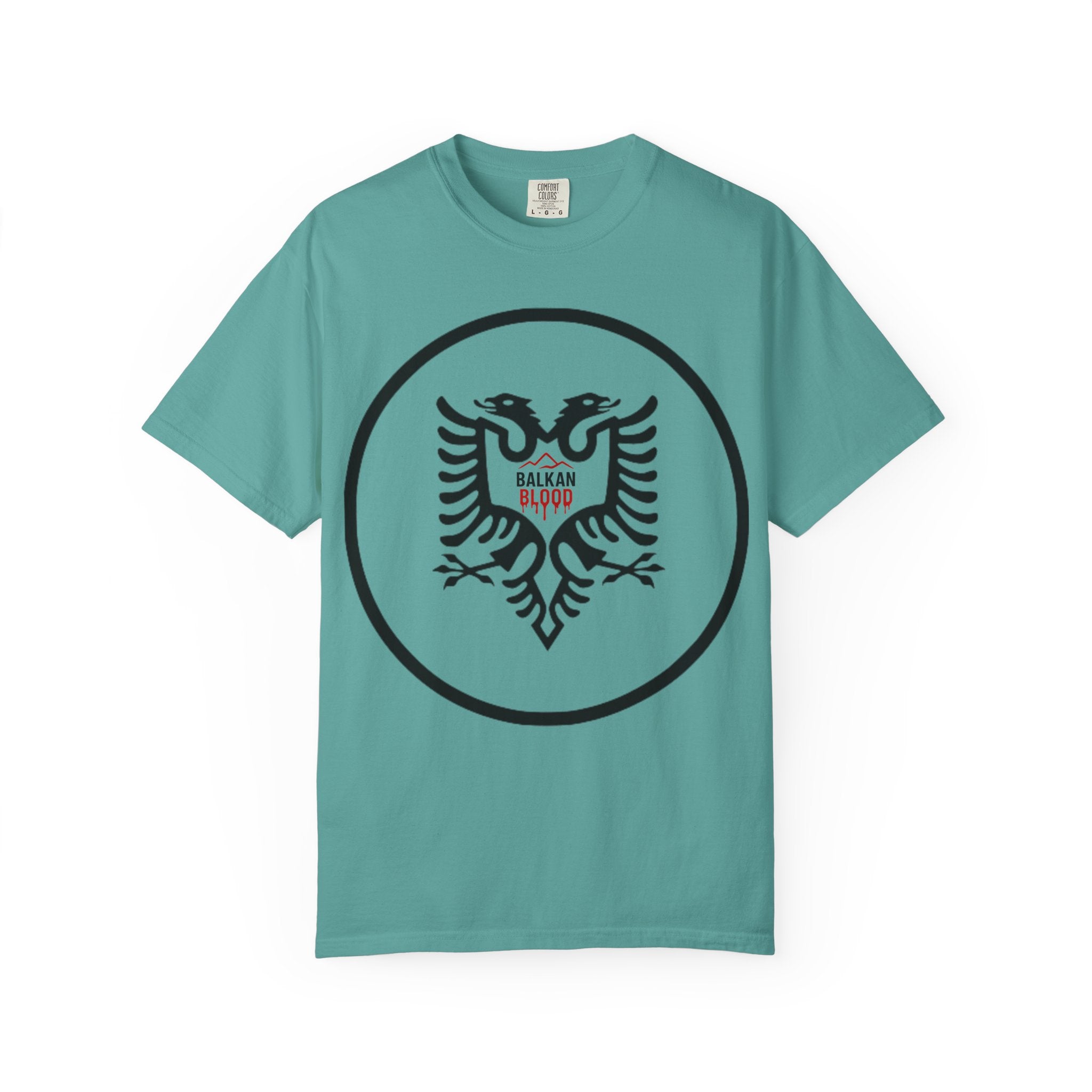 Albanian Balkan Heritage T-Shirt - Unisex Garment-Dyed Tee
