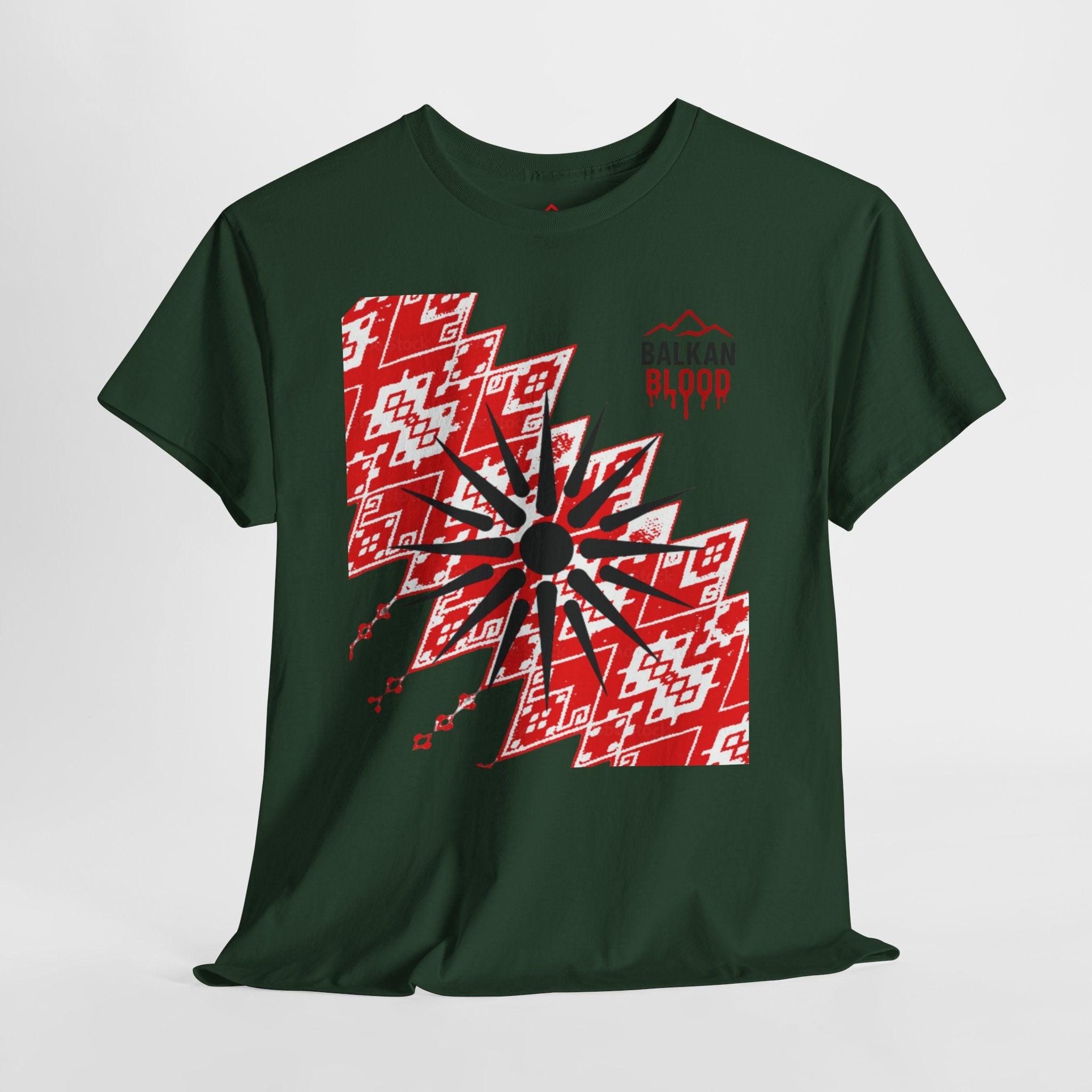 Macedonian Balkan Blood Unisex Heavy Cotton Tee
