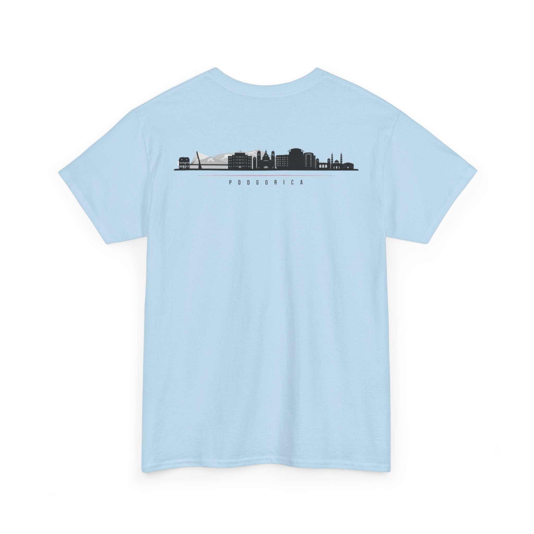 Montenegro/Balkan Blood Unisex Heavy Cotton Tee, Vintage Style Shirt