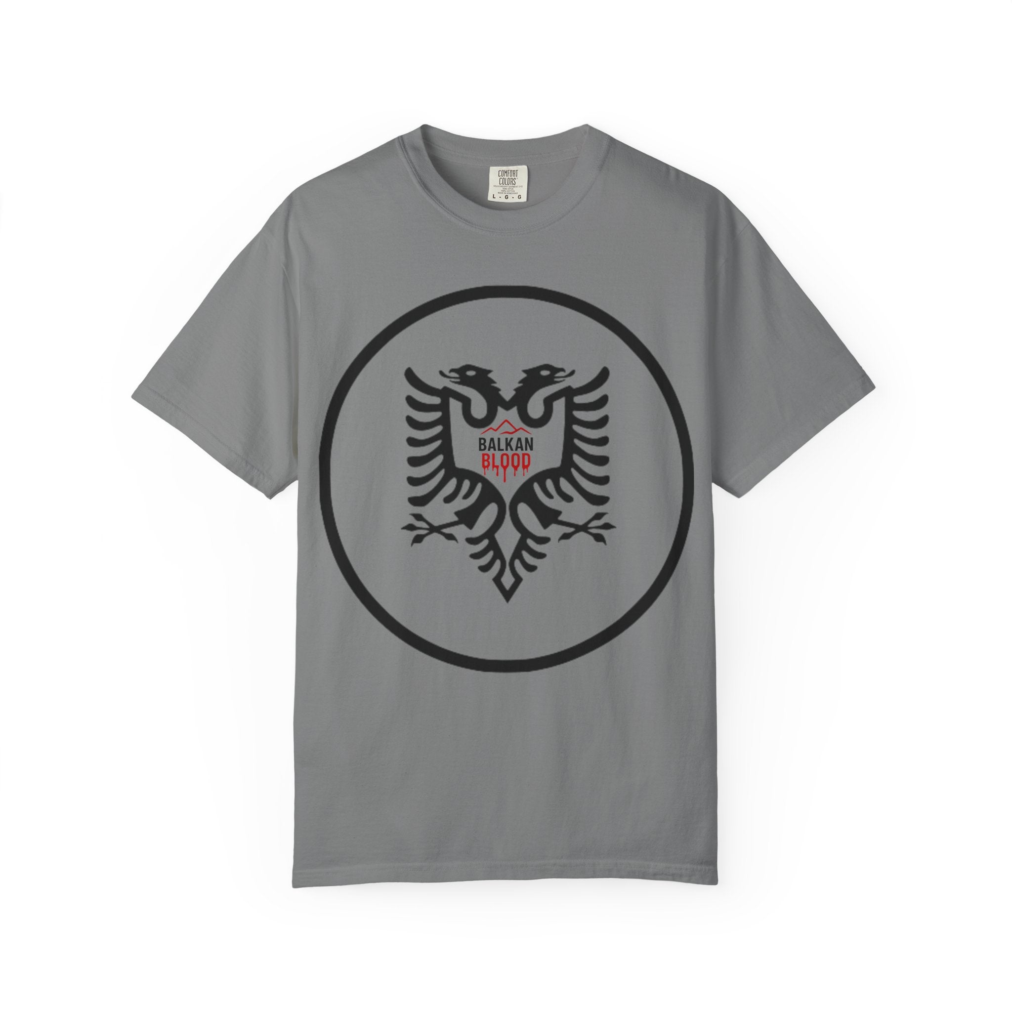 Albanian Balkan Heritage T-Shirt - Unisex Garment-Dyed Tee