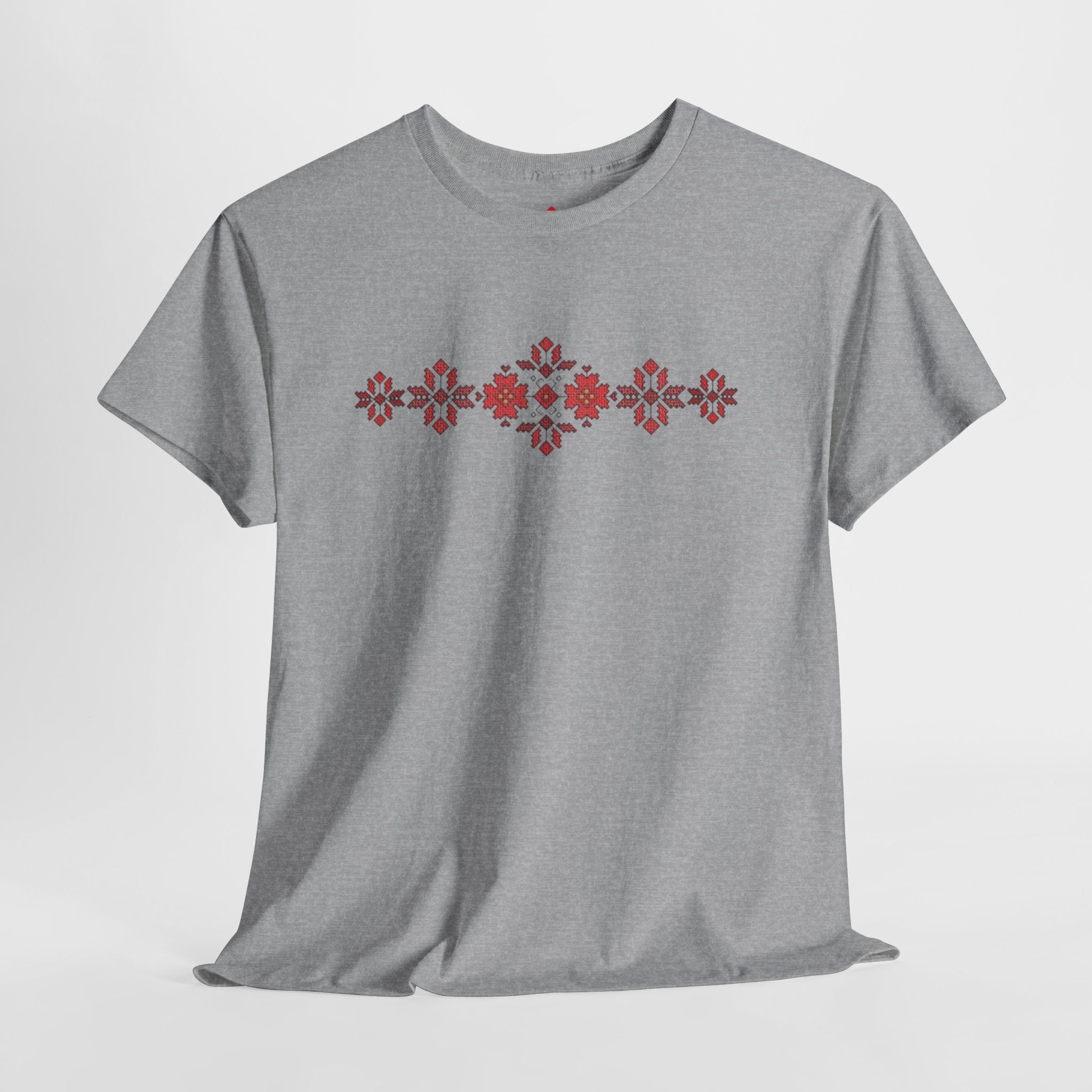 Traditional Balkan Emboidery — Red Mountain Motif