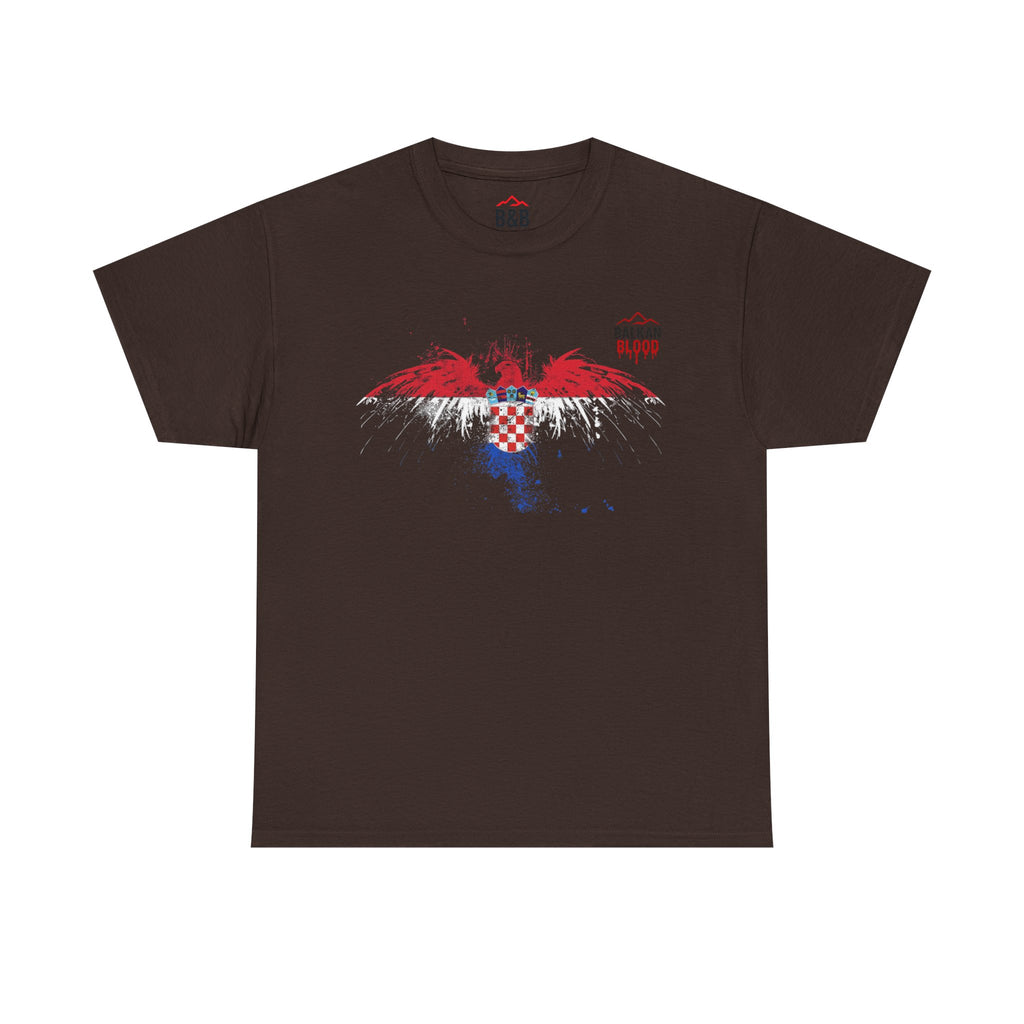 Croatia/Zagreb Unisex Heavy Cotton Tee