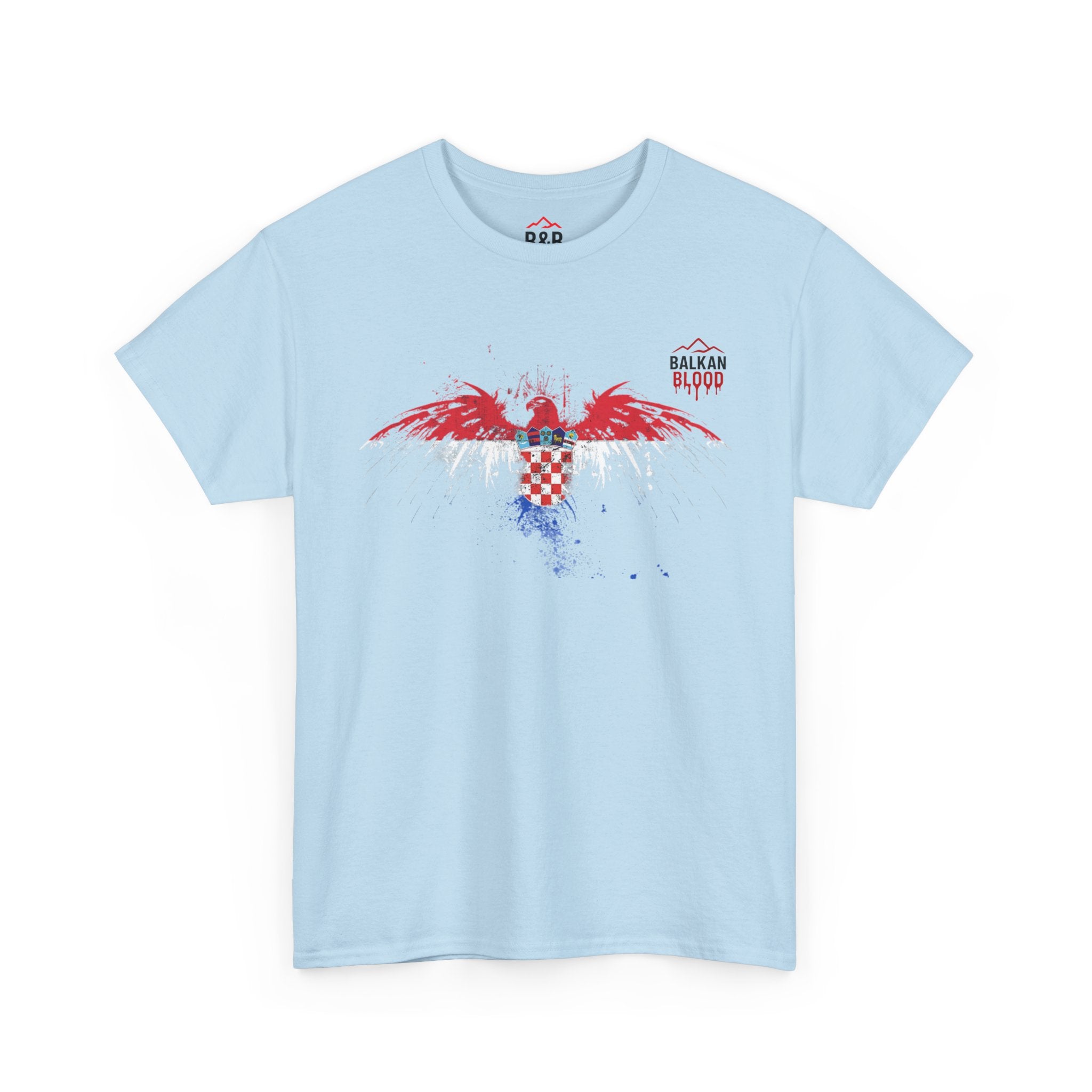 Croatia/Zagreb Unisex Heavy Cotton Tee