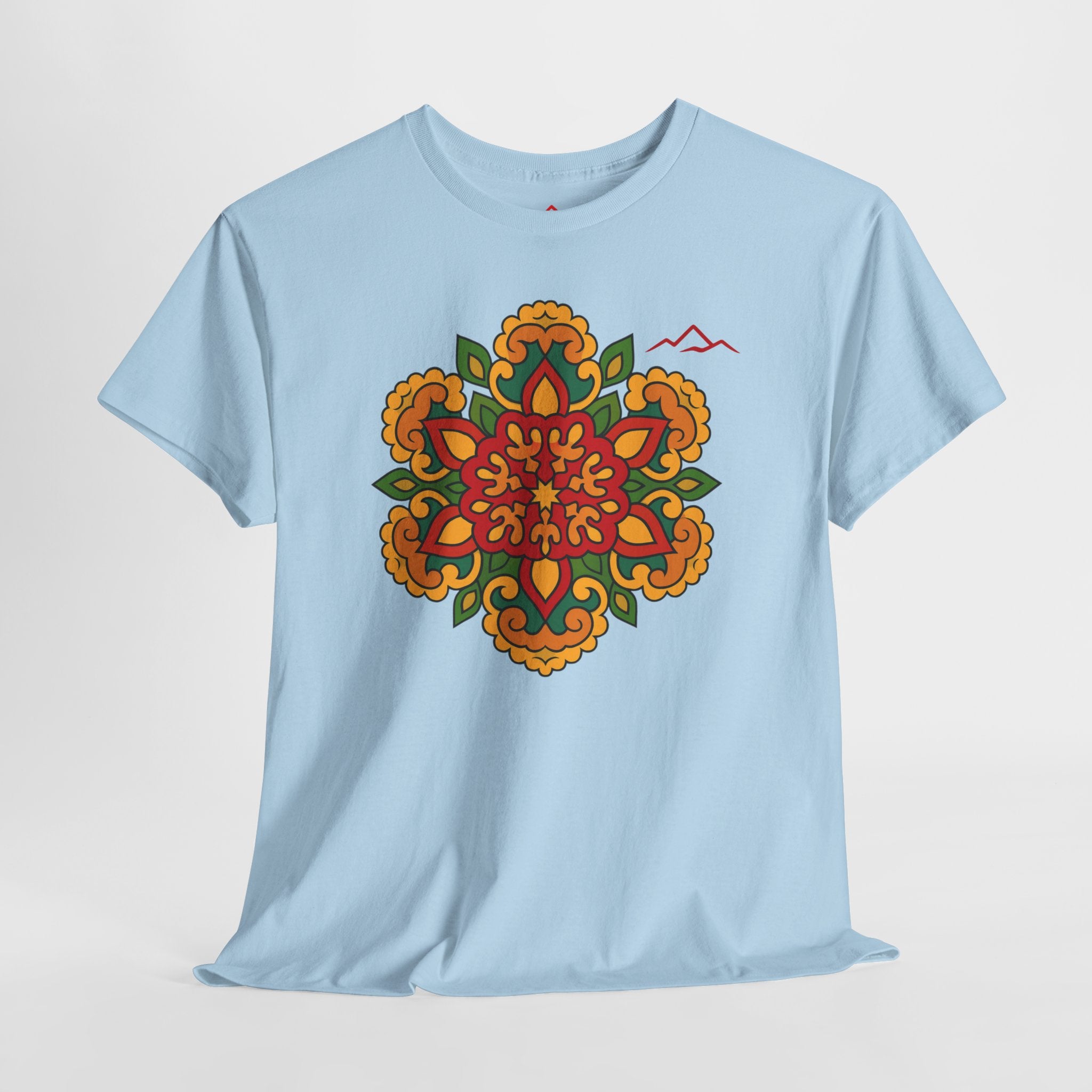 Balkan Blood T‑Shirt — Traditional Balkan Floral Medallion