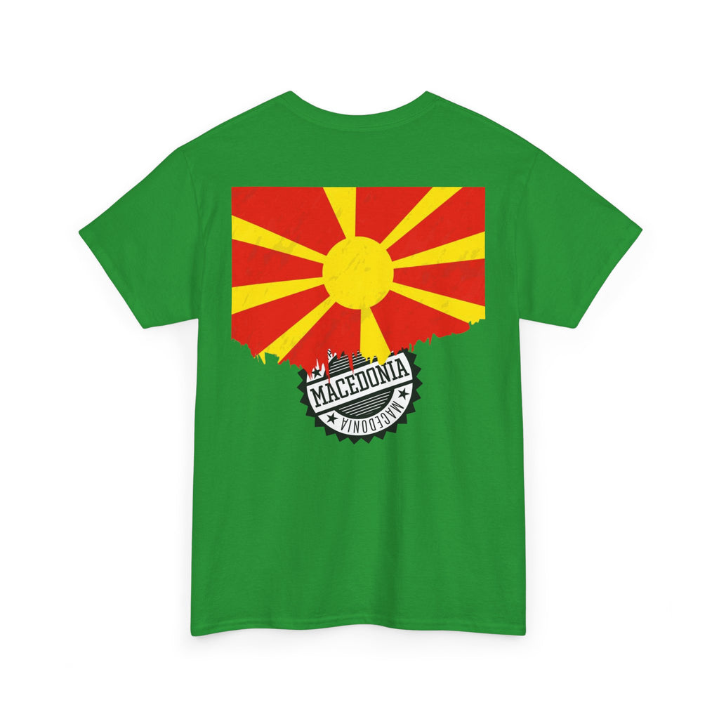 Macedonian Balkan Blood Unisex Heavy Cotton Tee