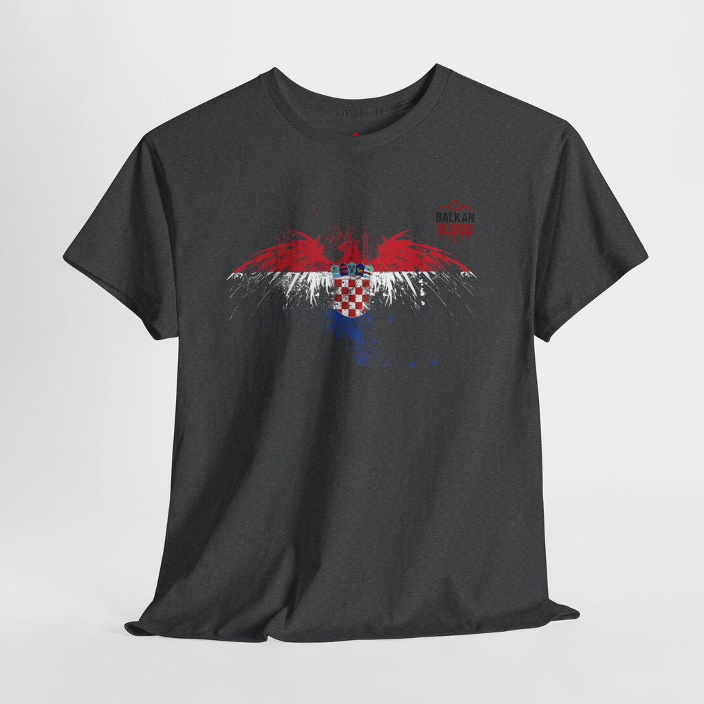 Croatia/Zagreb Unisex Heavy Cotton Tee