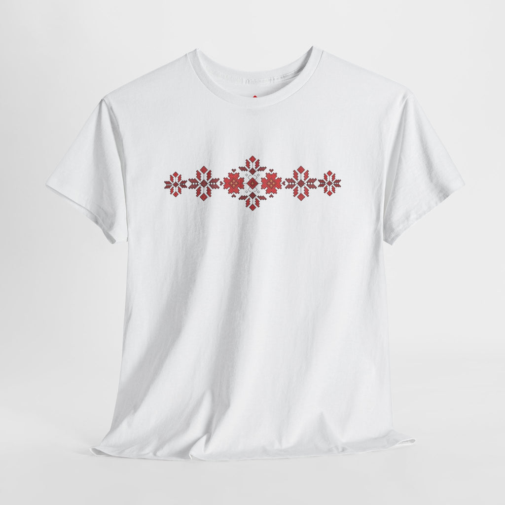 Traditional Balkan Emboidery — Red Mountain Motif