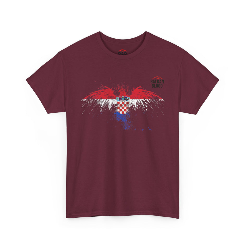 Croatia/Zagreb Unisex Heavy Cotton Tee