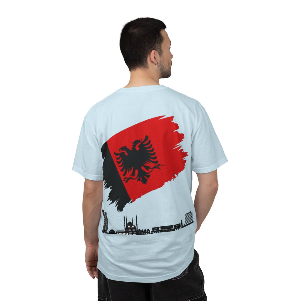 Albanian Balkan Heritage T-Shirt - Unisex Garment-Dyed Tee
