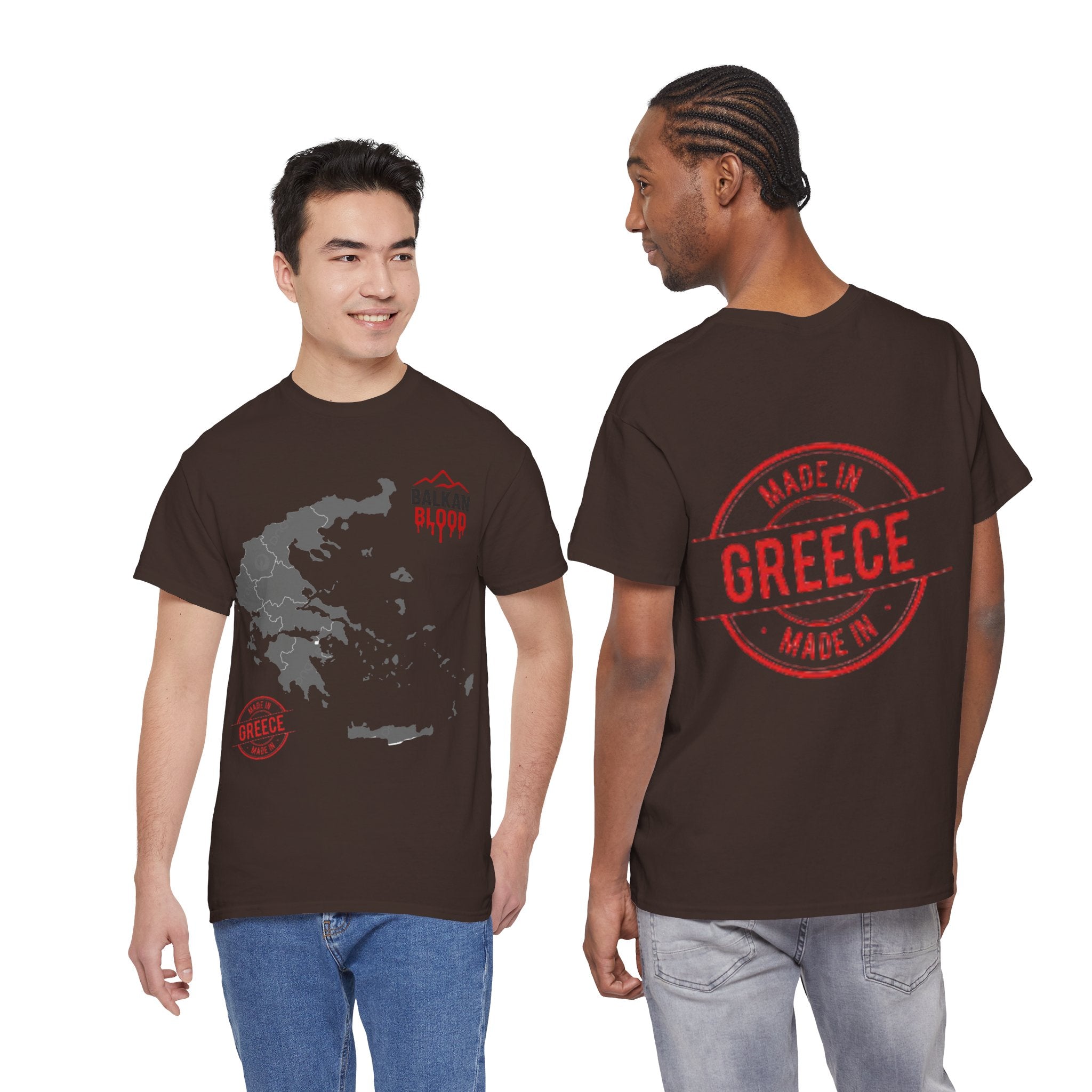 Grece/Balkan Blood Tee | Unisex Heavy Cotton T-Shirt