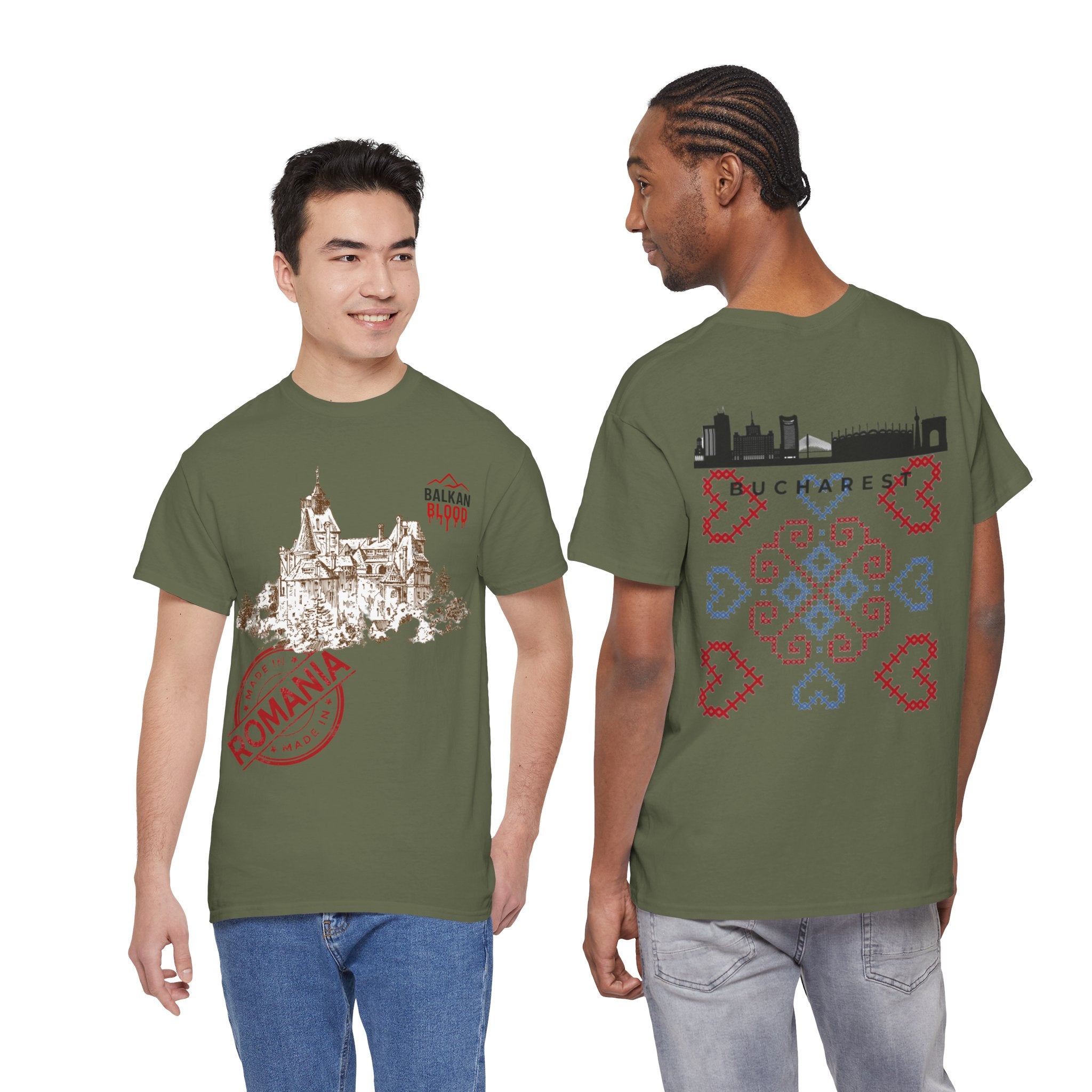 Romanian Unisex Heavy Cotton Tee