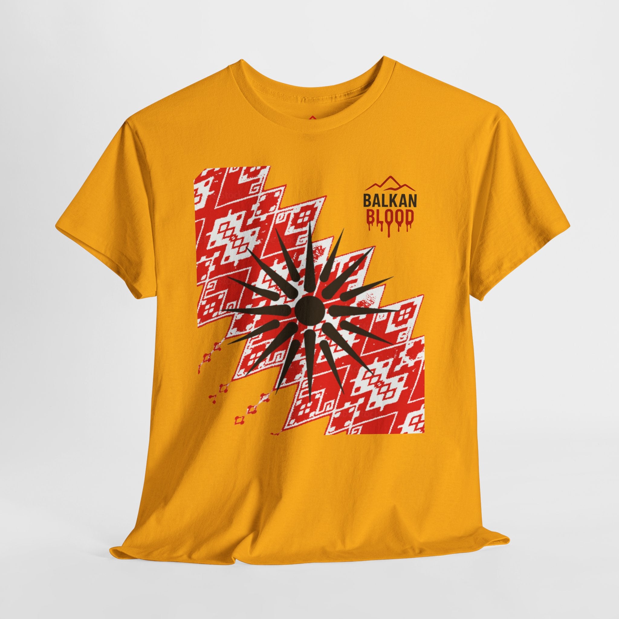 Macedonian Balkan Blood Unisex Heavy Cotton Tee