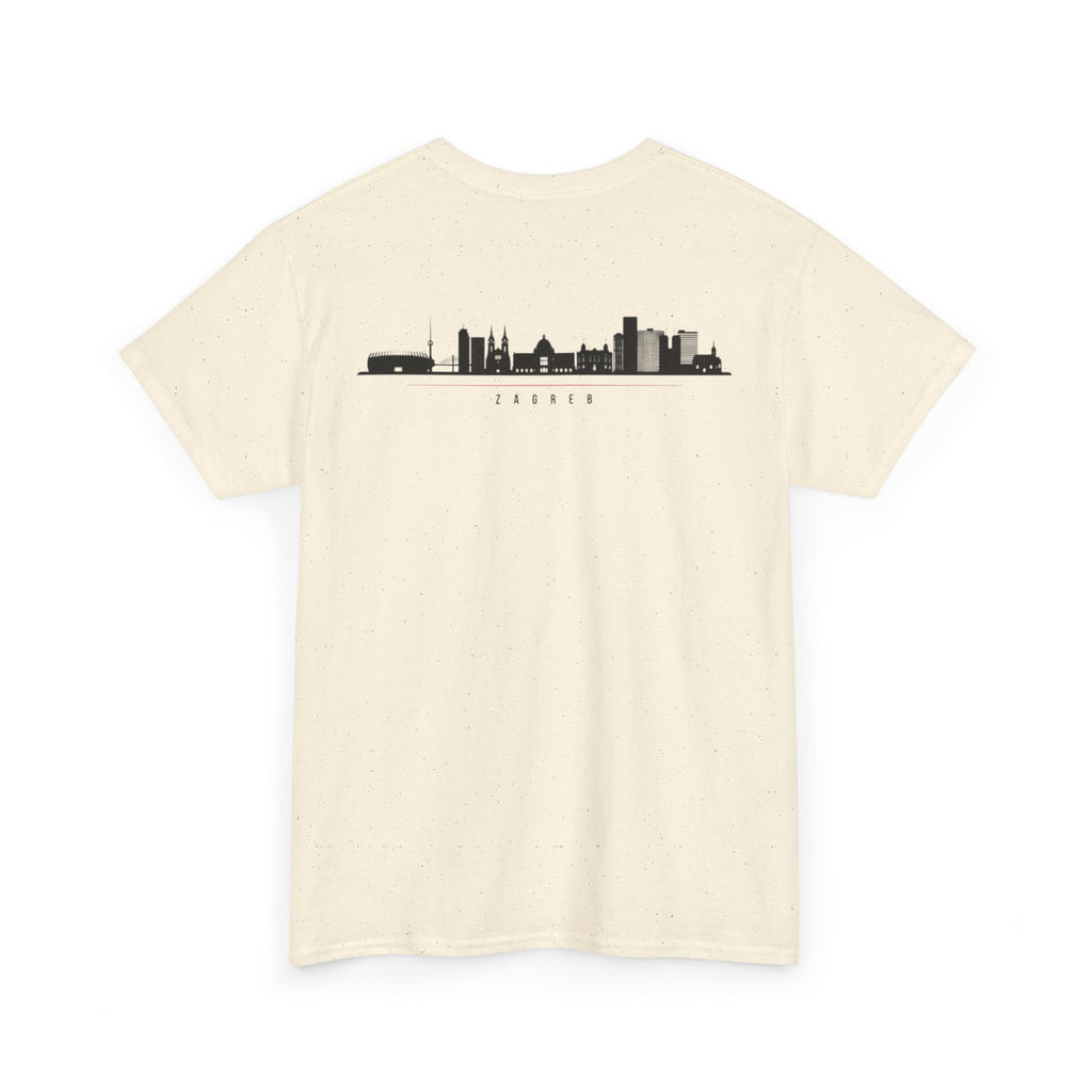 Croatia/Zagreb Unisex Heavy Cotton Tee