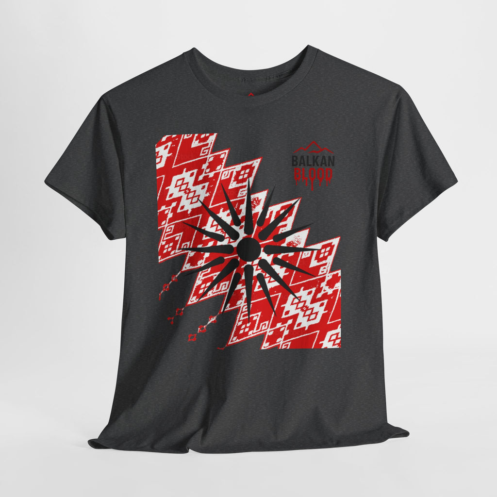 Macedonian Balkan Blood Unisex Heavy Cotton Tee