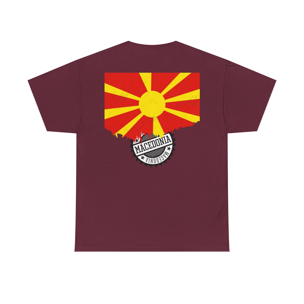 Macedonian Balkan Blood Unisex Heavy Cotton Tee