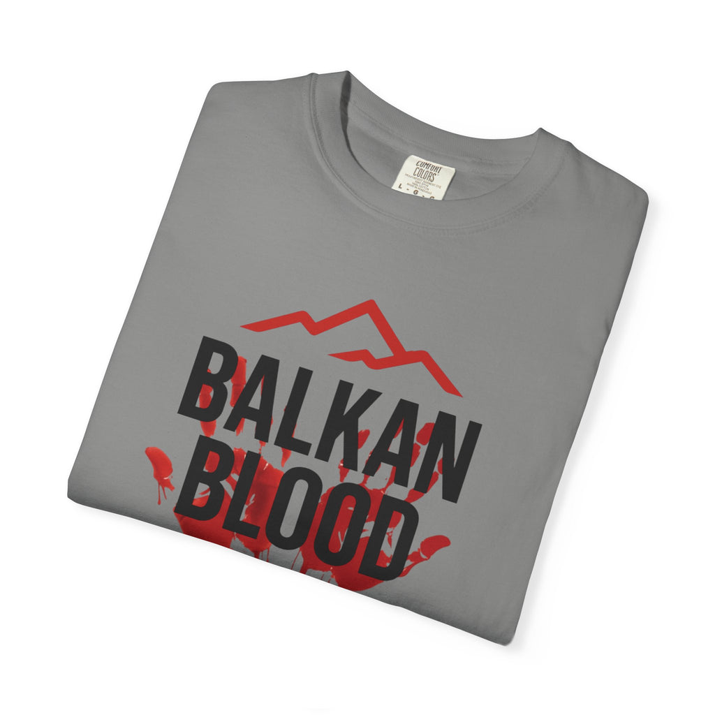 Balkan Blood Graphic T-Shirt, Unisex Streetwear, Fashion Statement Tee, Edgy Gift for Music Lovers, Halloween Apparel
