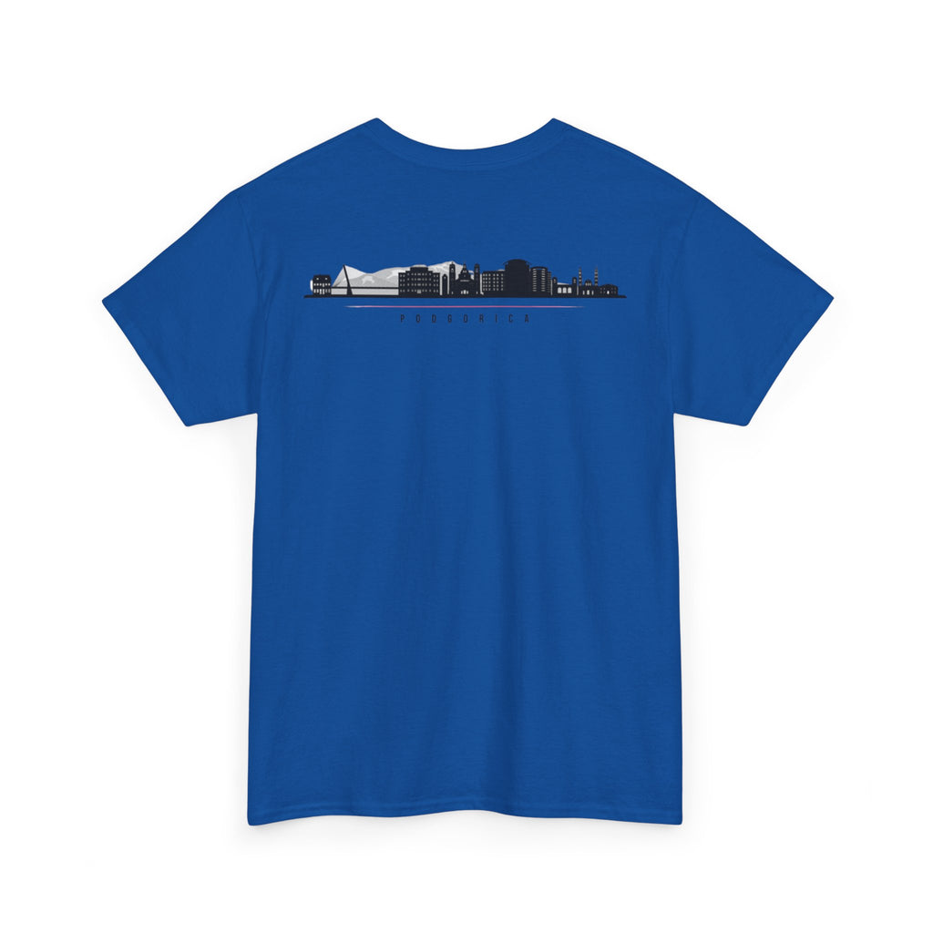 Montenegro/Balkan Blood Unisex Heavy Cotton Tee, Vintage Style Shirt