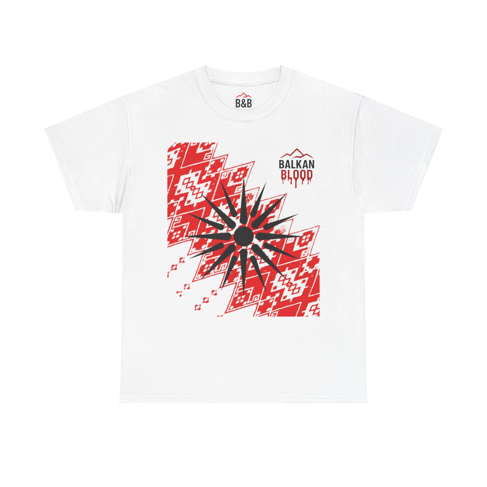 Macedonian Balkan Blood Unisex Heavy Cotton Tee