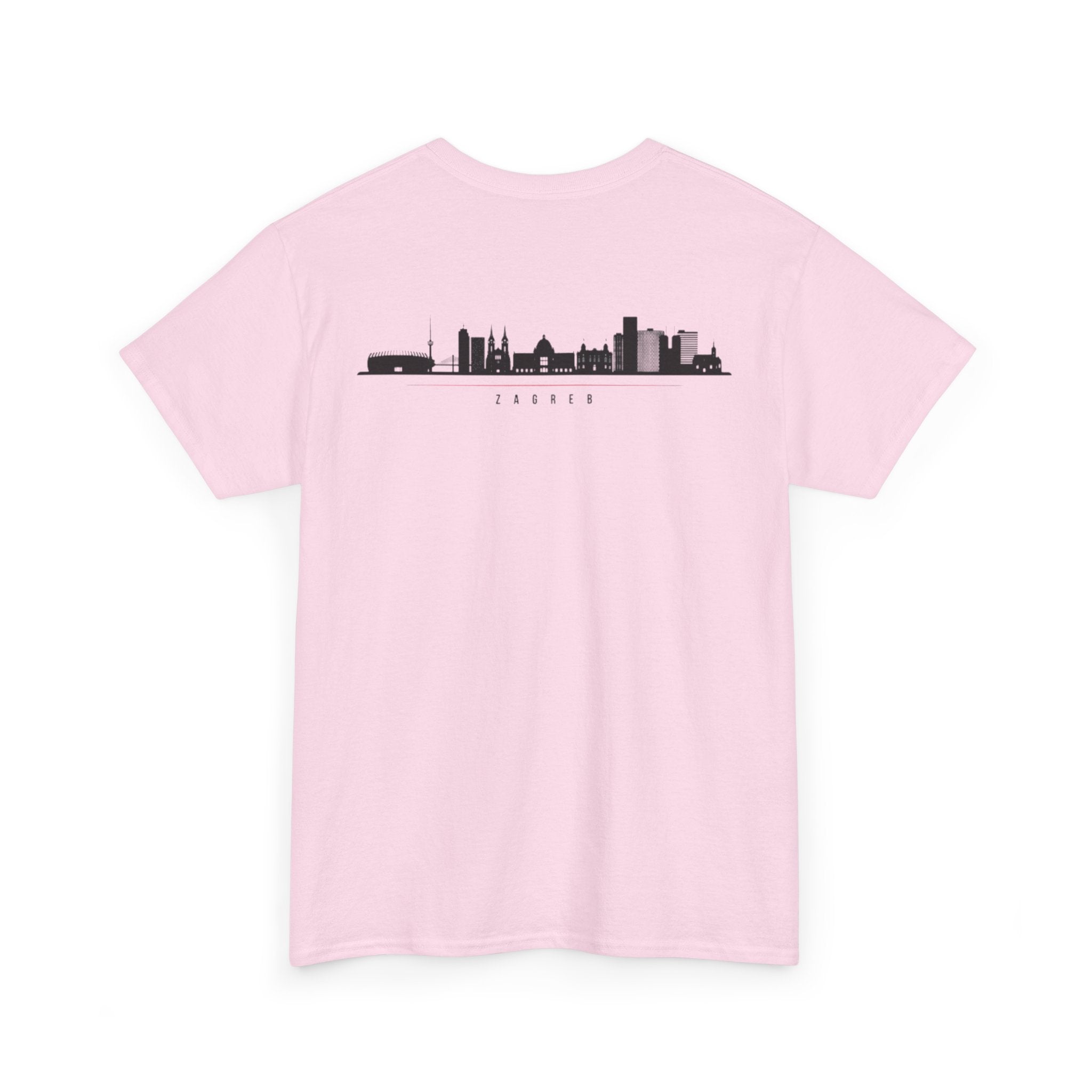 Croatia/Zagreb Unisex Heavy Cotton Tee