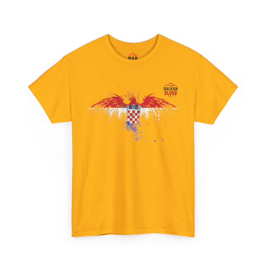Croatia/Zagreb Unisex Heavy Cotton Tee