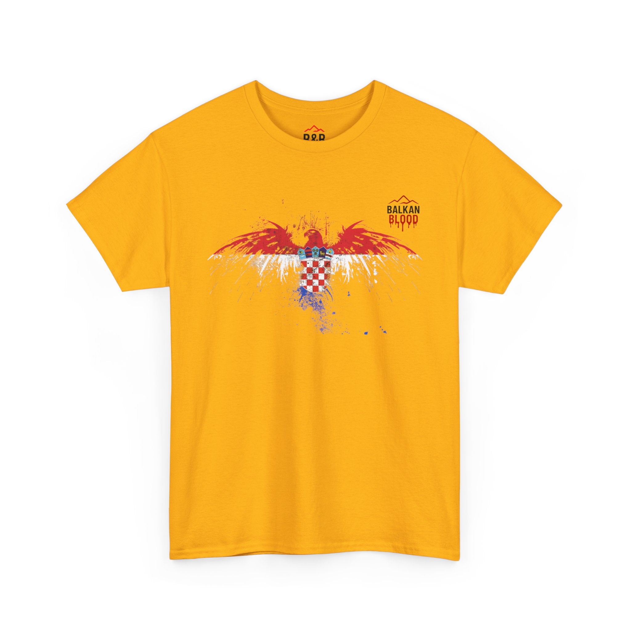 Croatia/Zagreb Unisex Heavy Cotton Tee